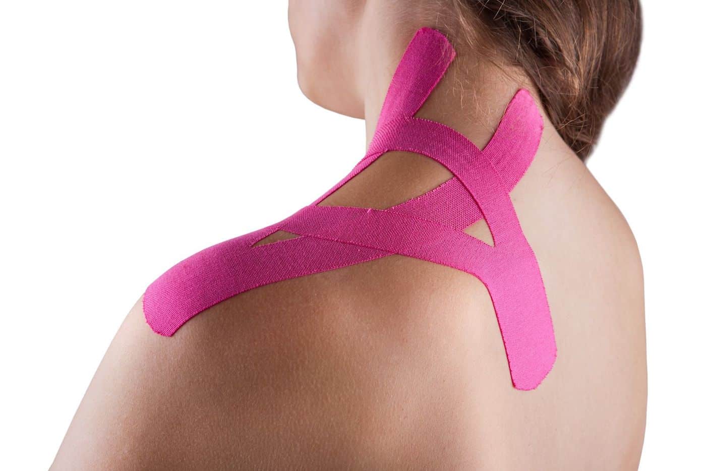 All American Healthcare Patient with Kinesio taping
